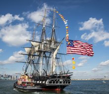 The USS Constitution has become a symbol of Boston–and of American resilience. Photo courtesy of the USS Constitution Museum