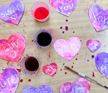Surprise your little valentines with sweet magic crayon messages. 