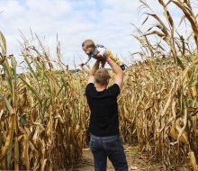 Get lost in the corn maze at Summers Farm. Photo courtesy of Visit Frederick