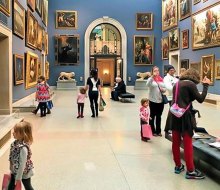 Winter is a great time for a trip to the Wadsworth Athenaeum Museum of Art. Photo courtesy of Mommy Poppins