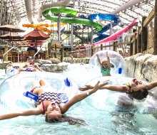 Chill out in the lazy river at the Pump House indoor water park in Vermont.