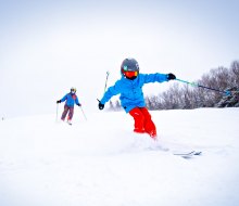 Waterville Valley is introducing a new parent-child learn-to-ski program. Photo courtesy of Waterville Valley