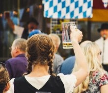 Enjoy live music and traditional German food and beer at Oktoberfest celebrations throughout the Hudson Valley. Photo via Canva