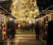 Stroll by the booths of the lovely White Plains Holiday Market. Photo courtesy of the market