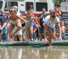 Make a splash at the Muddy Puddles Mess Fest. Photo courtesy of the fest