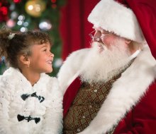 Take some festive pictures with Santa at the Cross County Shopping Center in Yonkers. Photo courtesy of the center