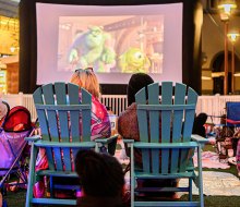 Catch free summer flicks in Yonkers at Ridge Hill's movie nights. Photo courtesy Ridge Hill
