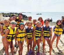 Enjoy water sports at Westchester Summer Day in Mamaroneck. Photo courtesy of the camp