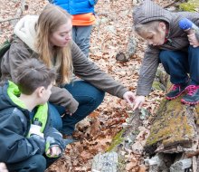 Teatown Lake Reservation holds winter workshops for kids and families. Photo courtesy of the reservation