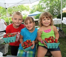 Get your fill of Jersey-fresh berries at the West Cape May Strawberry Festival. Photo courtesy of Exit Zero