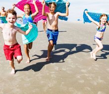 Take advantage of the warm weather and gorgeous beaches in Charleston. Photo courtesy of Wild Dunes Resort 