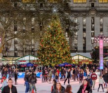 Bring your skates and you can hit the ice for free at Bryant Park. Photo by Colin Miller 