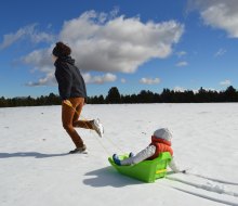 Sledding is a key part of a fun winter for Connecticut kids