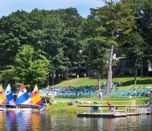 Woodloch Pines Resort offers a beautiful setting for an activity-packed, all-inclusive getaway in the Pocono Mountains. Photo courtesy of the resort