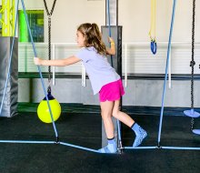 ZavaZone's ninja warrior course will challenge kids and adults of varying abilities. 