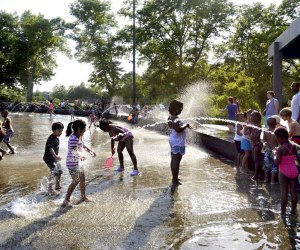 Things To Do in Brooklyn Le Frak Splash Pad