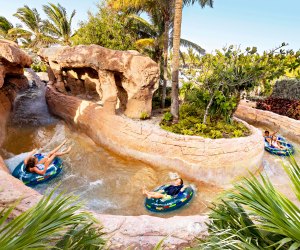 Aquaventure, Atlantis's gigantic water park, has a slide for every thrill level.