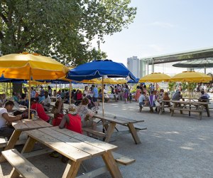NYC playgrounds for birthday parties: Brooklyn Bridge Park