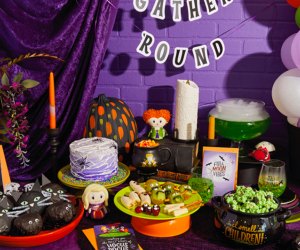 Throw a themed party for your little Hocus Pocus fan. 