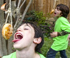 Halloween Activities for Kids: Donut on a String