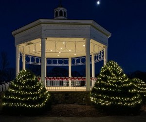 Visit the Winter Lights on Cape Ann and enjoy seaside views on Christmas. Photo courtesy of Capeannchamber.com