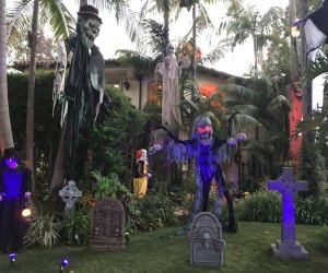 Tirck or treat in Santa Monica, and don't miss the haunter house on Georgina