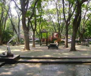Seal Park's shady playground