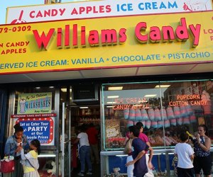 Candy stores in NYC; Williams Candy