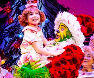 Go see Dr. Seuss' How The Grinch Stole Christmas The Musical this weekend. Photo by Jeremy Daniel.