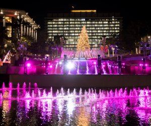 Grand Park's Free Holiday Lights Display Makes a Trip to DTLA Worthwhile
