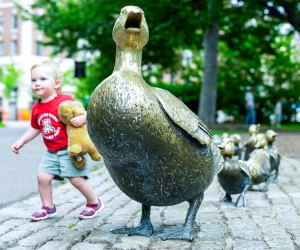 Make way for fun things to do with mom this Mother's Day Weekend 2024 in Boston! Make Way for Ducklings photo courtesy of the Massachusetts Office of Travel and Tourism 