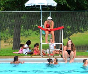 CT kids get swimming lessons in safe, fun environments. Photo courtesy of the Town of West Hartford, Connecticut