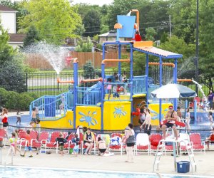 Many of the outdoor water parks near Chicago offer play areas for smaller kids.