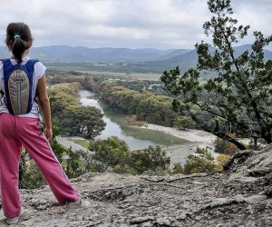 Hiking at Garner State Park in the Texas Hill Country. Photo courtesy of Texas Parks and Wildlife