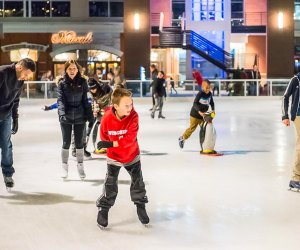 35 Fun Winter Activities in DC for Kids and Families There are plenty of places to go ice skating in the DC area. Photo courtesy of the Pentagon Row Outdoor Skating Rink