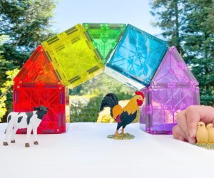 Magna-Tile rainbow arch: Holidays & Activities for June 2025 World Tessellation Day Magna-Tiles