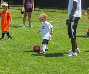Soccer summer camp for Chicago preschoolers. Photo courtesy of Sean Phillips Soccer Camp, Facebook