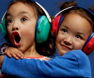 Headphones like these from 3M Kids help protect kids' hearing so you can enjoy loud activities together.