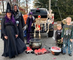 Grab your cauldron and head out for some candy! Photo courtesy of Colchester Parks and Recreation 