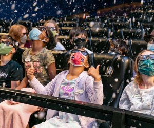 Get fully immersed in the Polar Express 4D Experience. Photo courtesy of the Maritime Aquarium
