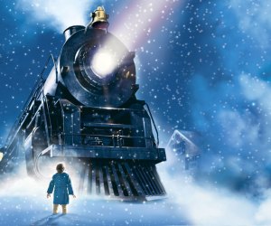 Take in Polar Express at a holiday movie festival in Arlington. Photo courtesy of Warner Brothers