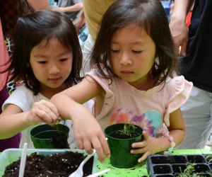 Kids can perform various experiments at the Children's Science Center. Photo courtesy of the center