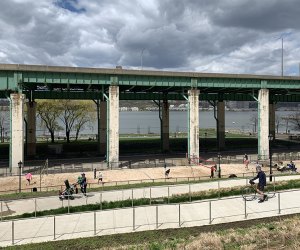 Riverside Park South sand volleyball courts