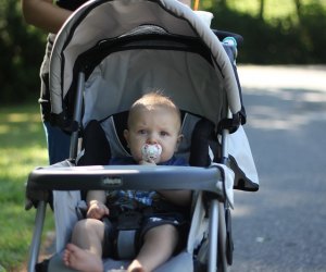 Stroller-friendly Hiking Trails for LA Parents To Hike with Toddlers: This is the face of a dedicated hiker