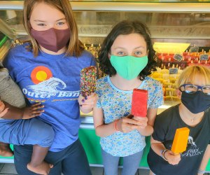 Sprinkles or no sprinkles? Mateo’s Ice Cream and Fruit Bars has so many choices.