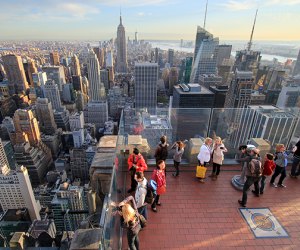 Top of the Rock offers panoramic city views