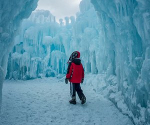 Visit the Ice Castles in Wisconsin.  Photo courtesy of Geneva National Resort