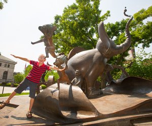 Don't miss the Dr. Seuss Memorial when in Springfield.