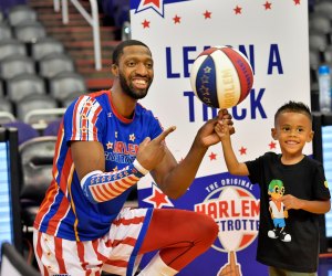 These guys never grow old! Photo courtesy of Harlem Globetrotters
