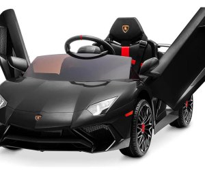 Best Kids' Ride On Toys for Kids of All Ages: Kidzone Kids Electric Ride On 12V Licensed Lamborghini Aventador Battery Powered Sports Car 